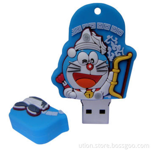 Cat USB Flash Drive with 1 to 32GB Memory Capacity, Supports USB 2.0 Interface, Free Sample and Logo